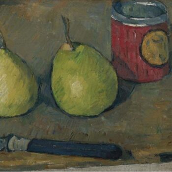 Still Life with Pears and Knife, 1877-78