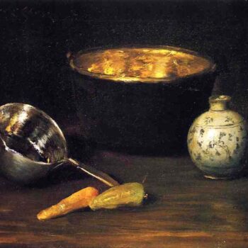 Still Life with Pepper and Carrot, 1900