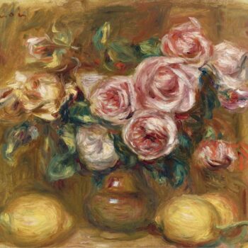 Still Life with Roses and Lemons