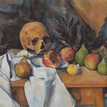 Still Life with Skull and Apples, 1898