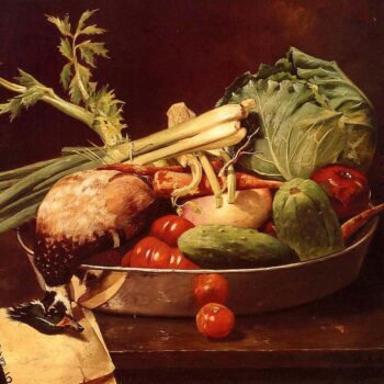 Still Life with Vegetables, 1870