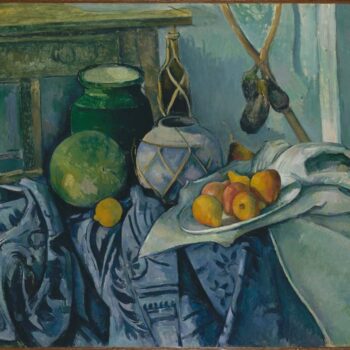 Still Life with a Ginger Jar and Eggplants, 1893-94