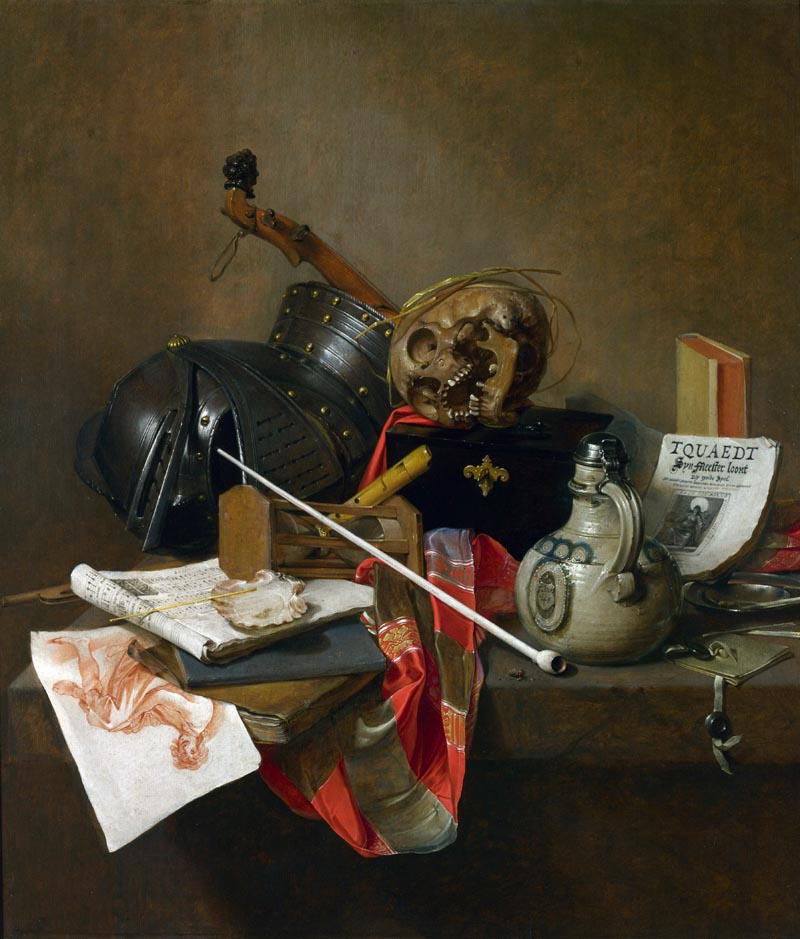 Still life Vanitas - Vanity of vanities - 1648