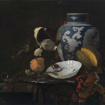 Still life with Chinese Vase