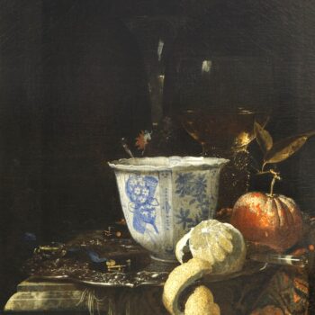 Still life with Chinese tableware