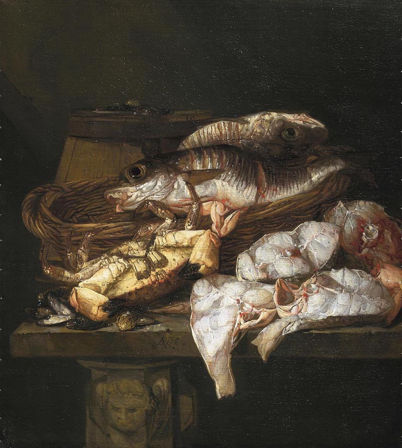 Still life with Fish - about 1650