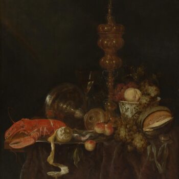 Still life with Lobster and Fruit - 1650