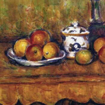 Still life with Lukewarm Bottle of Sugar and Apples, 1902
