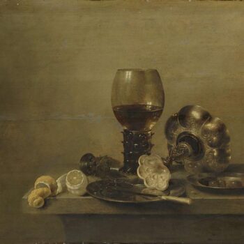 Still life with a broken glass - 1642