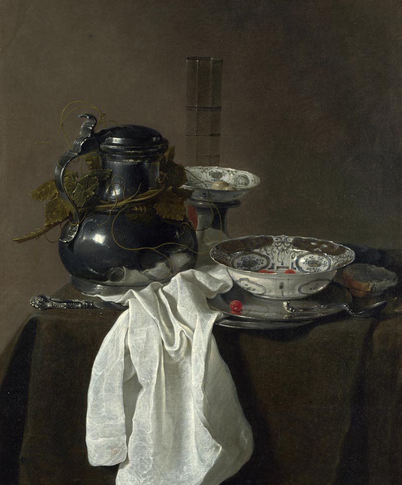 Still life with a pewter jug - 1651