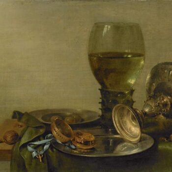 Still life with a silver chalice - 1630