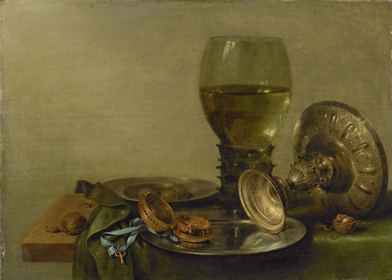 Still life with a silver chalice - 1630