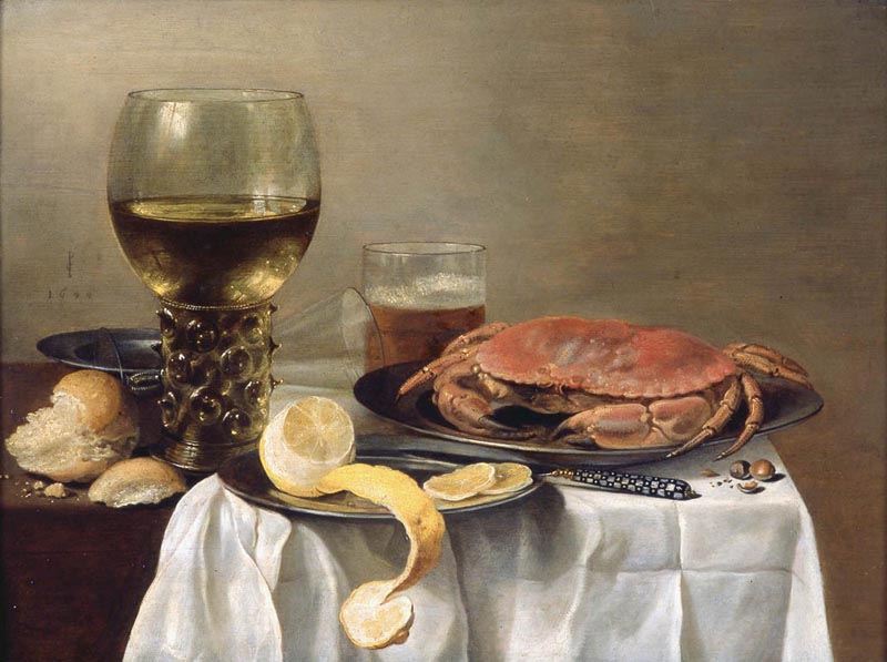 Still life with crab - 1644