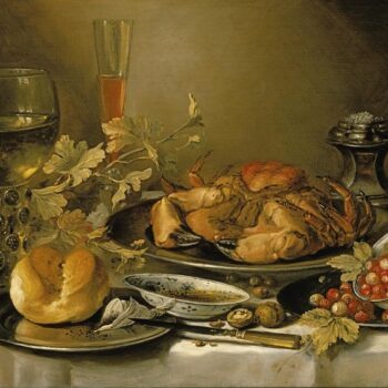 Still life with crab - 1657