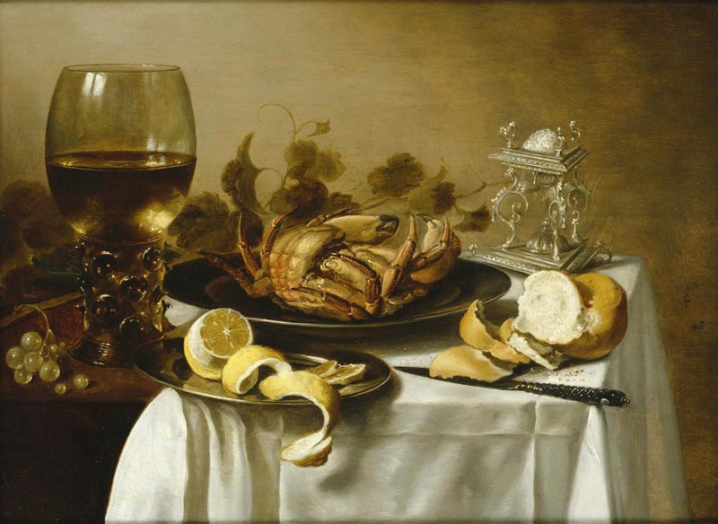 Still life with crab