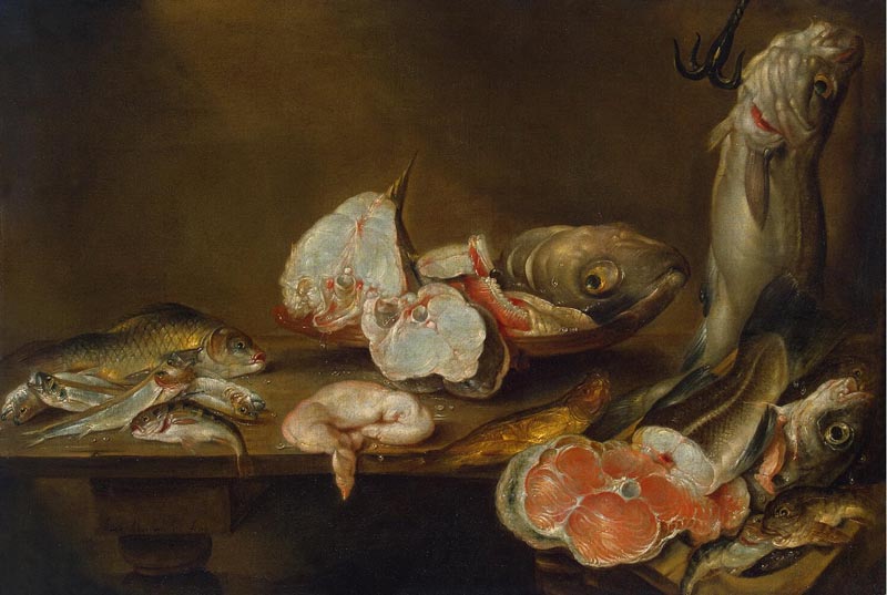 Still life with fish - 1643