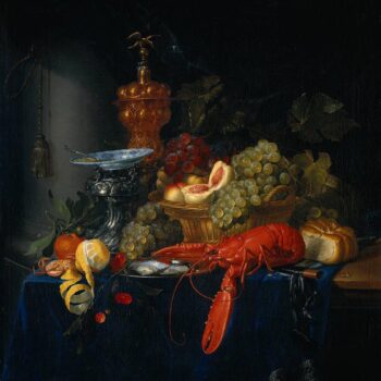 Still life with lobster