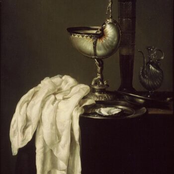 Still life with nautilus - 1640