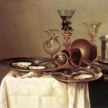 Still life with oysters - 1637