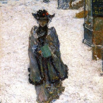 Street Scene, Christmas Morning, 1892