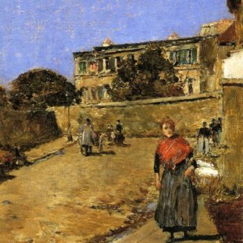 Street Scene, Montmartre, 1889
