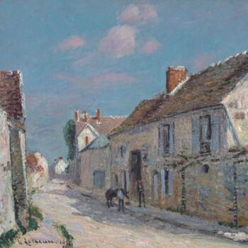 Street at Ennery, Seine-et-Oise, 1912