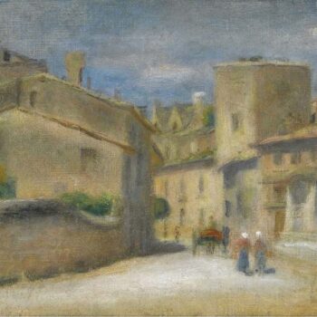 Street of Villeneuve-Les-Avignon, 1905