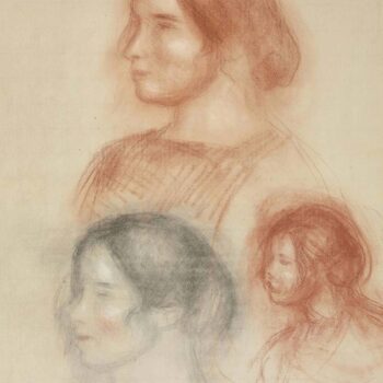 Studies of Head (Gabrielle)