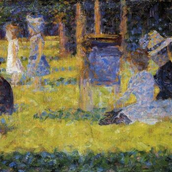 Study for ‰Ű÷A Sunday Afternoon on the Island of La Grande Jatte‰ŰŞ, 1884
