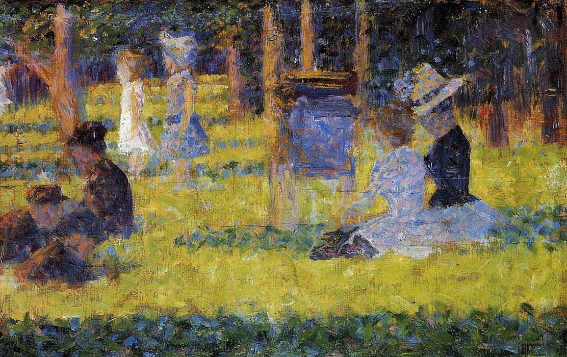 Study for ‰Ű÷A Sunday Afternoon on the Island of La Grande Jatte‰ŰŞ, 1884