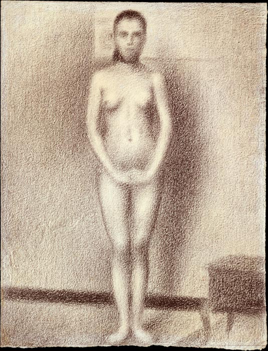 Study for Les Poseuses 1886