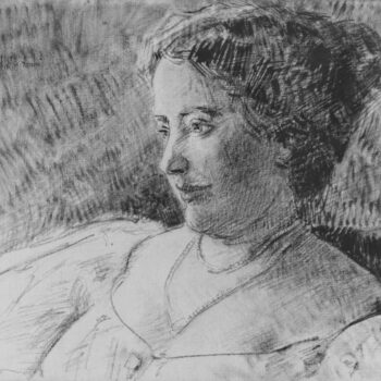 Study for Portrait of Mrs. Anna E. Little, 1925