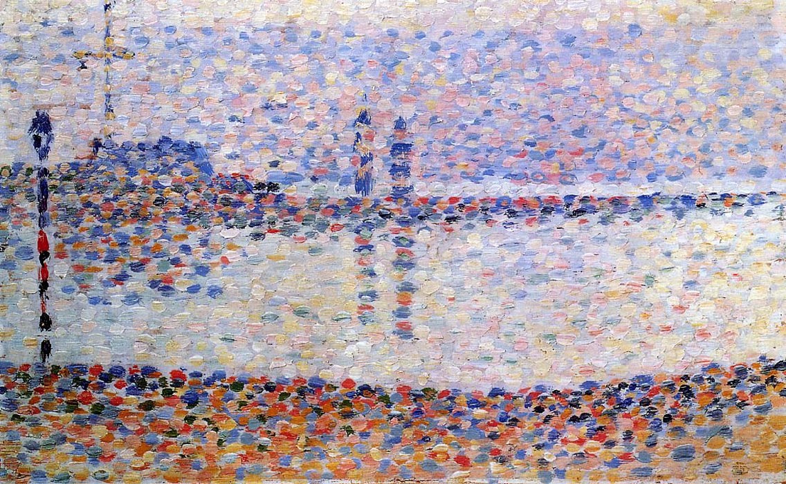 Study for ‰Ű÷The Channel at Gravelines, Evening‰ŰŞ, 1890