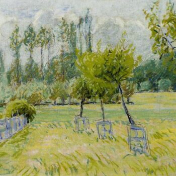 Study of Apple Trees at Eragny, 1892-93