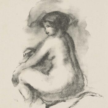 Study of Female Nude Seated, 1904