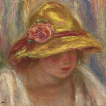Study of a Woman in a Yellow Hat