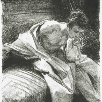 Study of a Young Man Seated LACMA AC1993.24.1