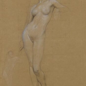 Study of a female nude