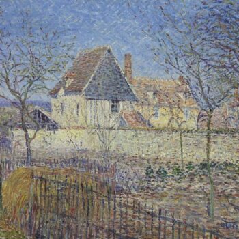 Sun Effect, Orchard in Spring