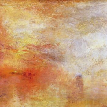 Sun Setting over a Lake, 1840