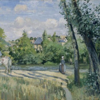 Sunlight on the Road, Pontoise. 1874