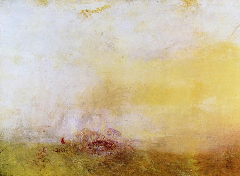 Sunrise with Sea Monsters, 1845