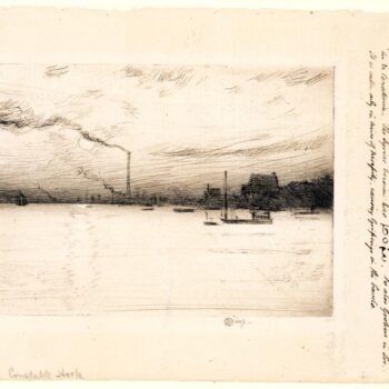 Sunset, Constable's Hook, 1915