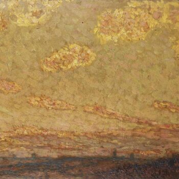 Sunset, Gerberoy, 1913 (Christie`s Vers.)