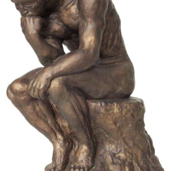 The Thinker, by Rodin