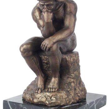 The Thinker, by Rodin