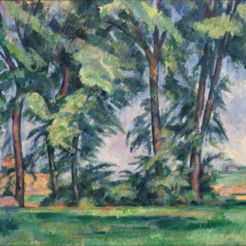 Tall Trees at the Jas de Bouffan, 1883