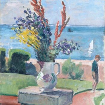 Terrace by the Sea, 1922