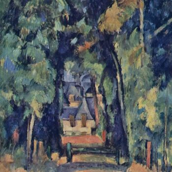 The Alley at Chantilly,  1888