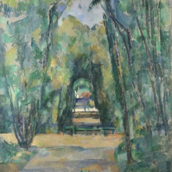 The Alley at Chantilly, 1888